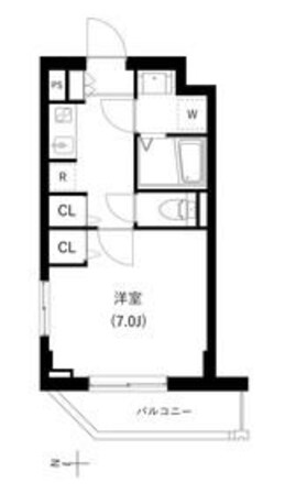 ＣＲＥＶＡＮＣＥ神楽坂の物件間取画像